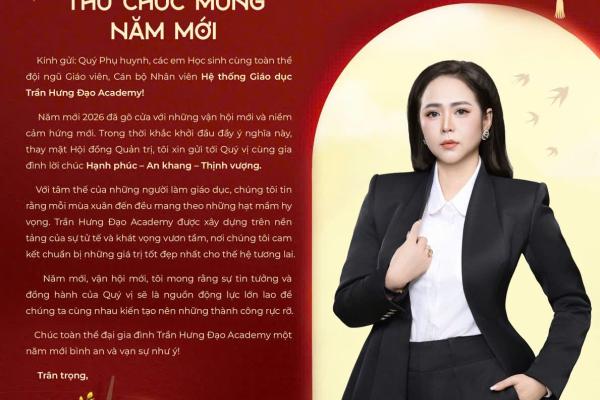 Thư Chúc Mừng Năm Mới